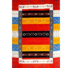 Hand Knotted Minimalist Wool Rug